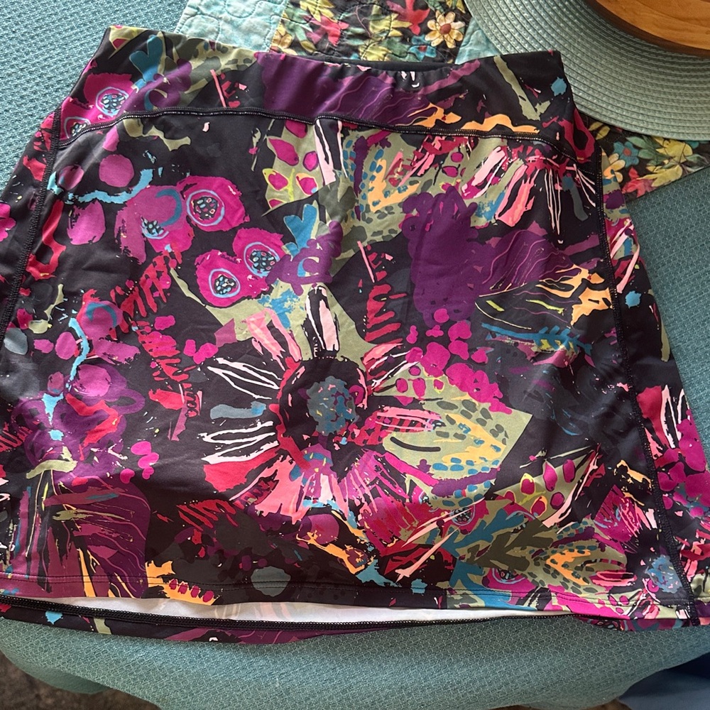 SkirtSports Colorful Abstract Happy Girl Skirt